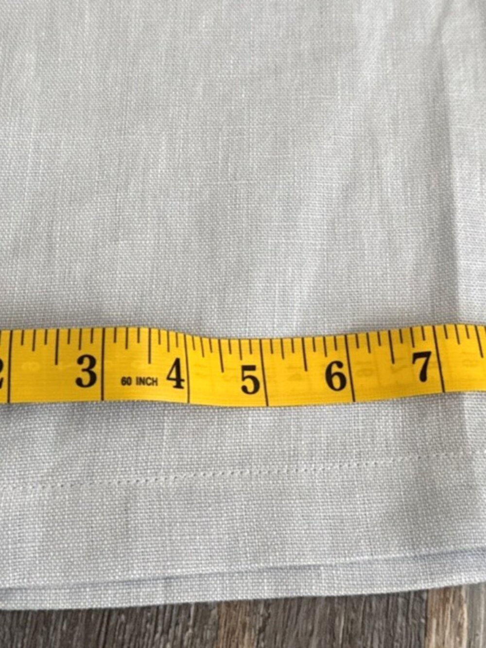 Linea Louis Dell’Olio Blue Linen Pants Wide Leg Womens Large Relaxed Career NEW - Picture 11 of 11